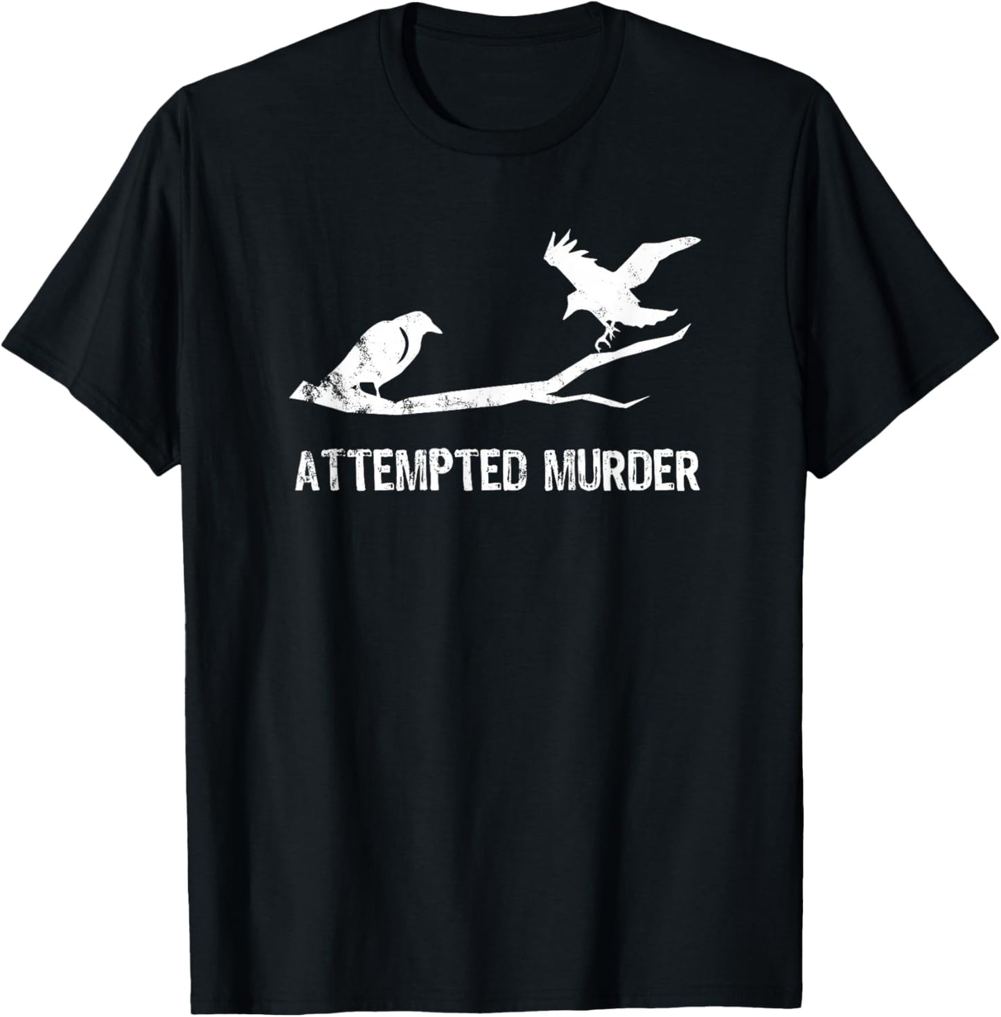 Attempted Murder Gift literary readers and writers T-Shirt - T-Shirt | Black