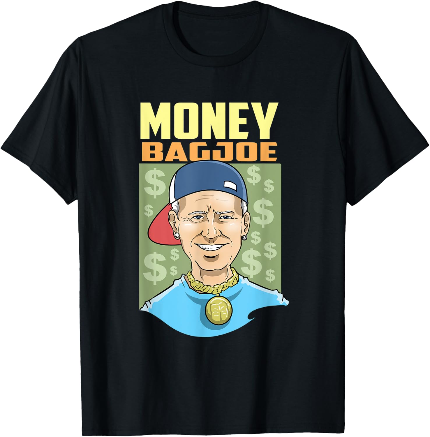 Moneybag joe biden where that stimulus stimmy check at T-Shirt - T-Shirt | Black