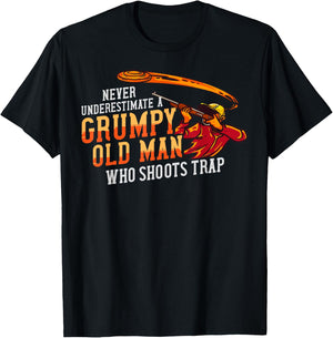 Sporting Clay Shooting Gift Trap Skeet Shooting T-Shirt - T-Shirt | Black