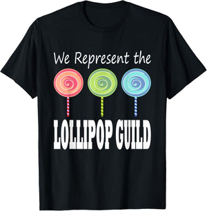 We Represent The Lollipop Guild Wizard of Oz Small T-Shirt - T-Shirt | Black