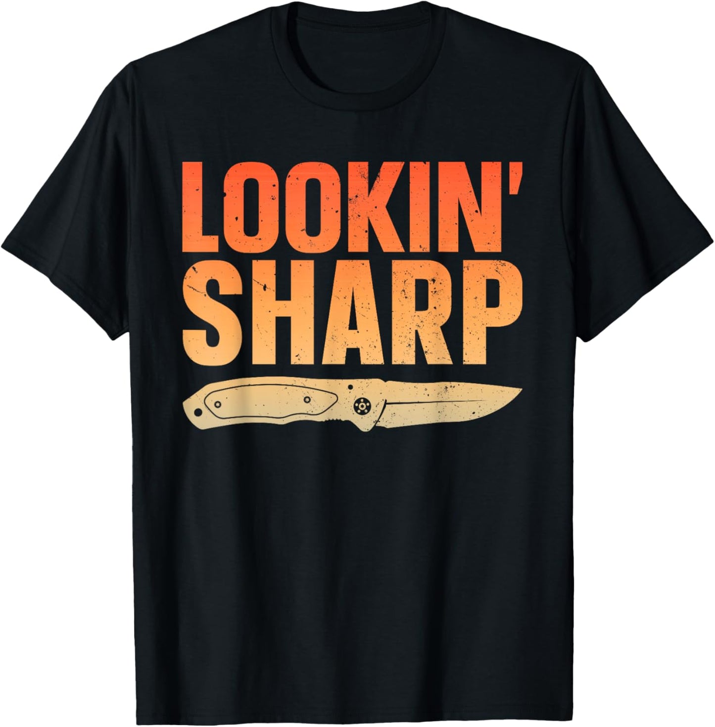 Pocket Knife Art Women Knife Lover Knife Collector T-Shirt - T-Shirt | Black
