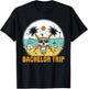 Bachelor Trip Beach Groom Skull Groomsmen T-Shirt - T-Shirt | Black