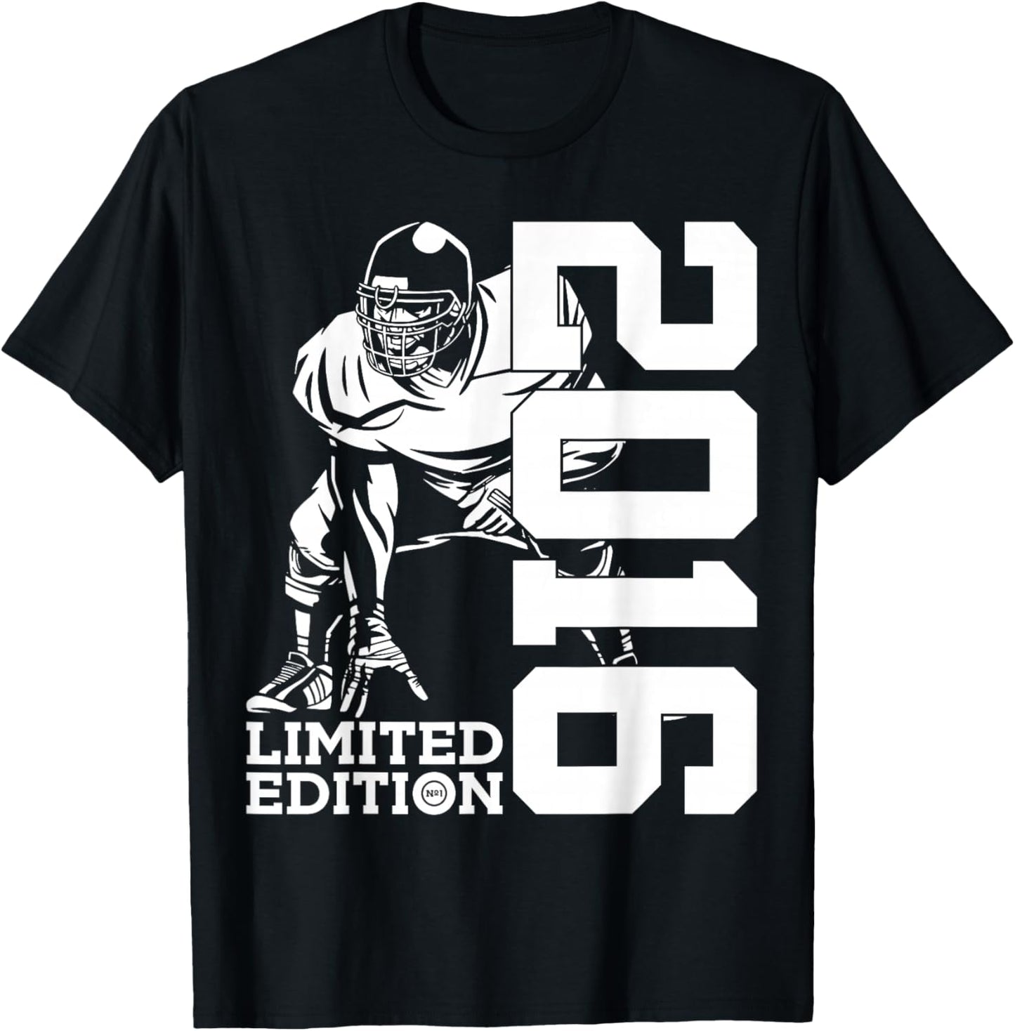 9th BIRTHDAY FOOTBALL LIMITED EDITION 2016 FOOTBALL T-Shirt - T-Shirt | Black