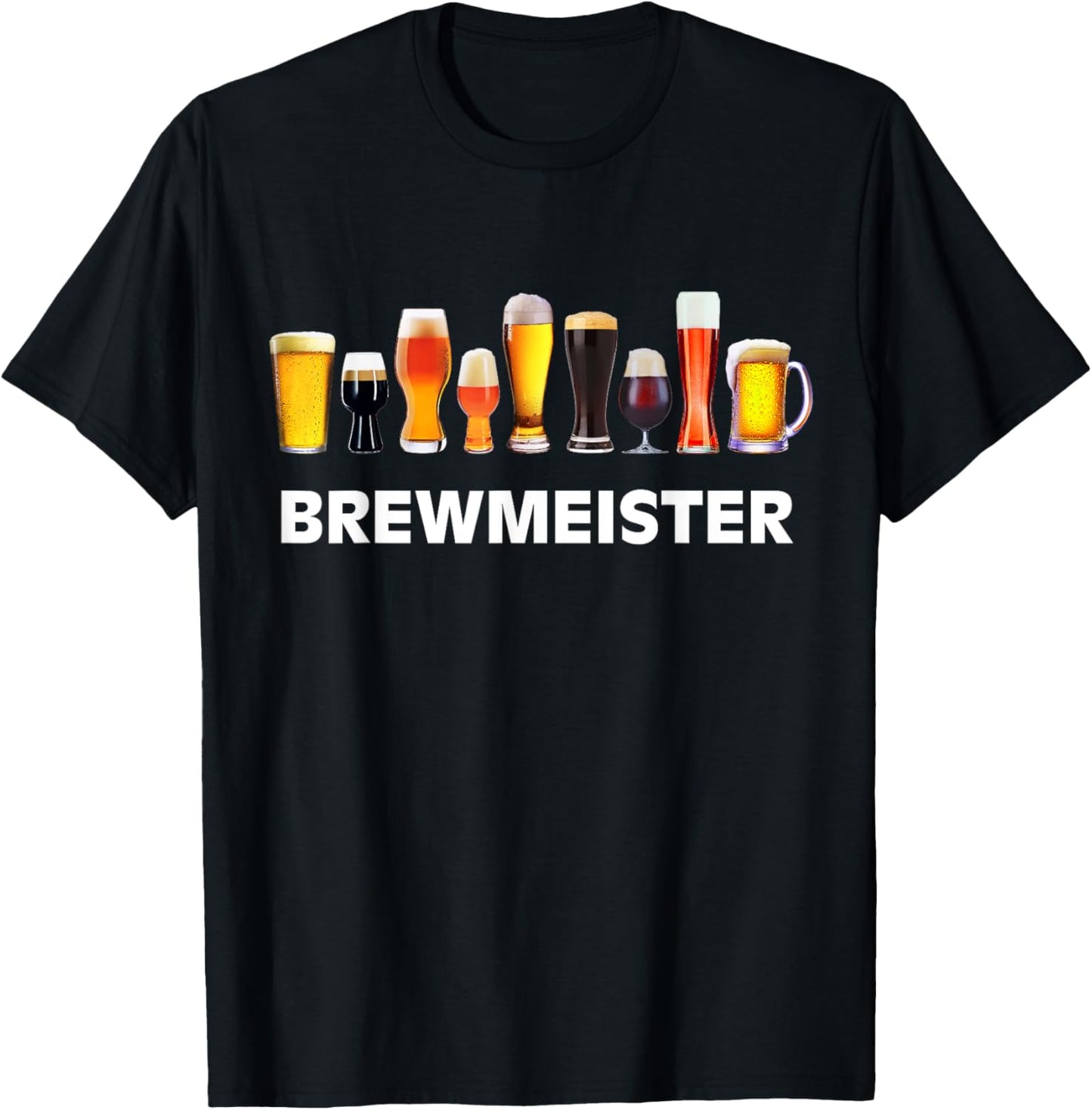 Craft Beer Lover Brewmeister T-Shirt - T-Shirt | Black