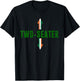 Irish Flag Two Seater Party-Trashy Adult Humor St Patrick's T-Shirt - T-Shirt | Black