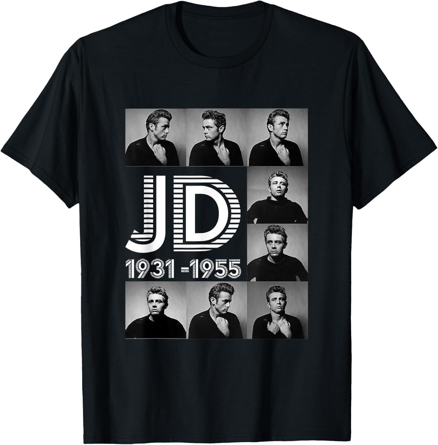 James Dean_008 T-Shirt - T-Shirt | Black