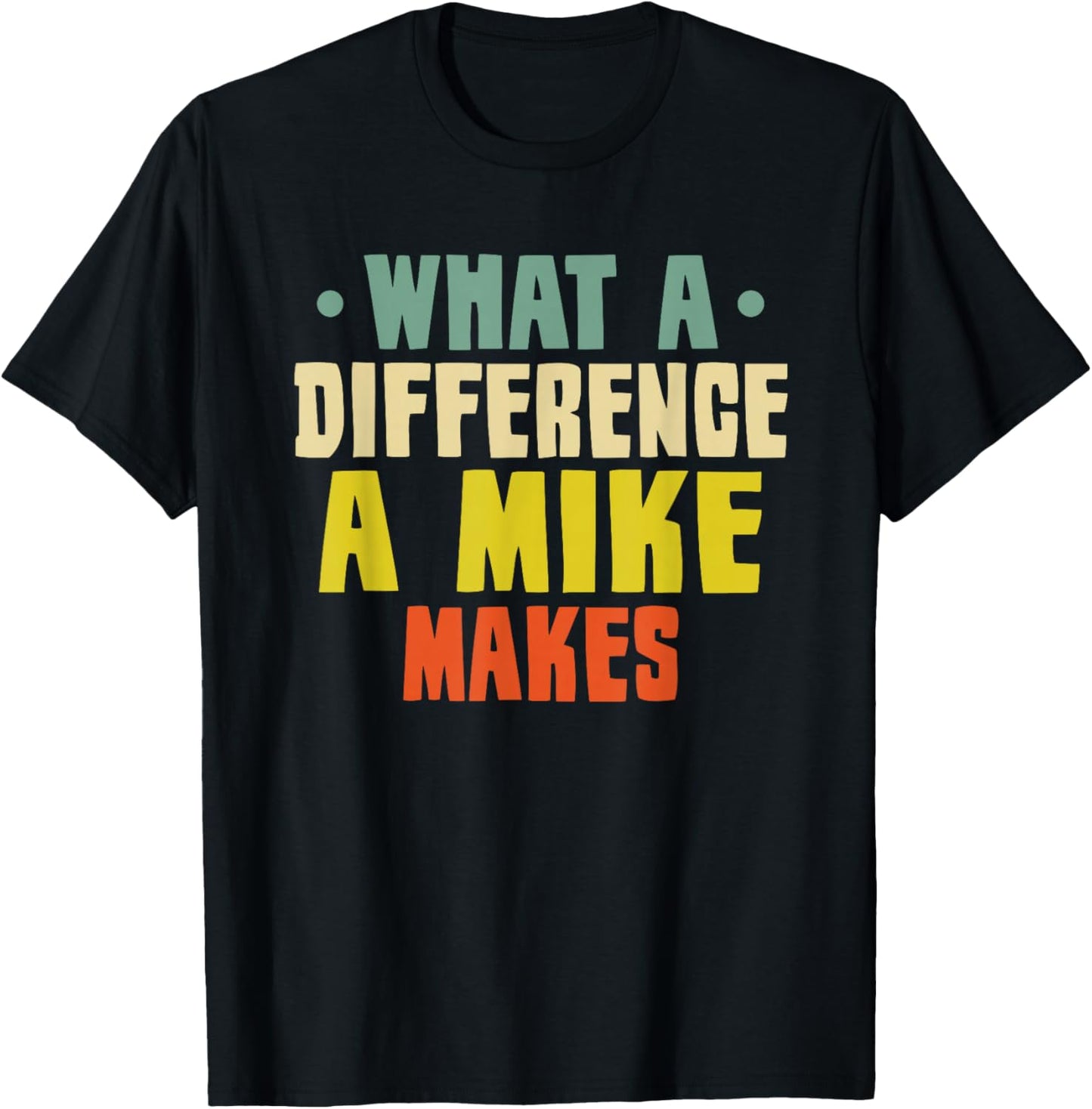 Mike T-Shirt - T-Shirt | Black