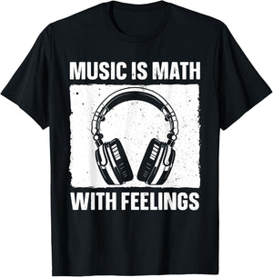 Funny Music Art Women Music Teacher Themed Gag Music T-Shirt - T-Shirt | Black