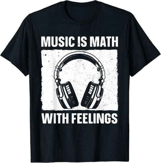 Funny Music Art Women Music Teacher Themed Gag Music T-Shirt - T-Shirt | Black