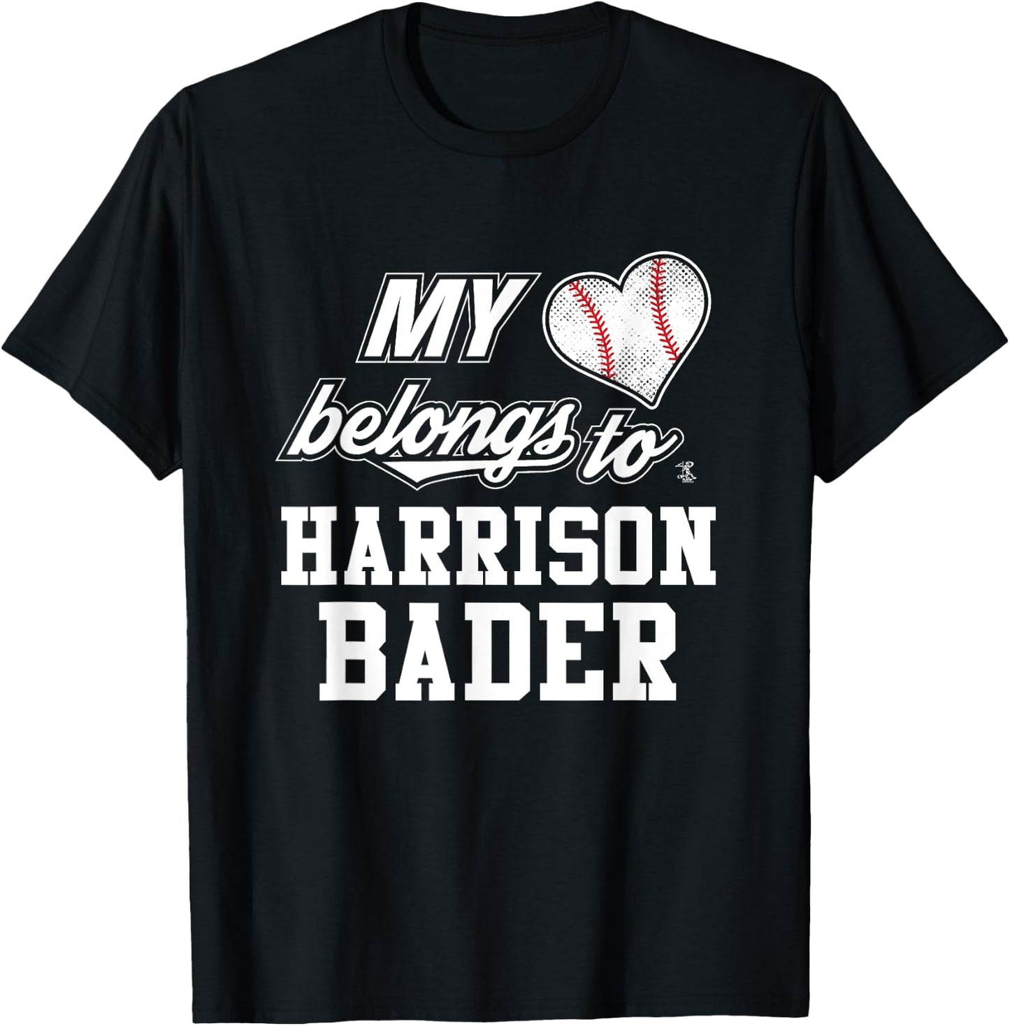 Harrison Bader Gameday T-Shirt - T-Shirt | Black