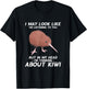 Kiwi Bird I May Look Like I'm Listening New Zealand Bird T-Shirt - T-Shirt | Black