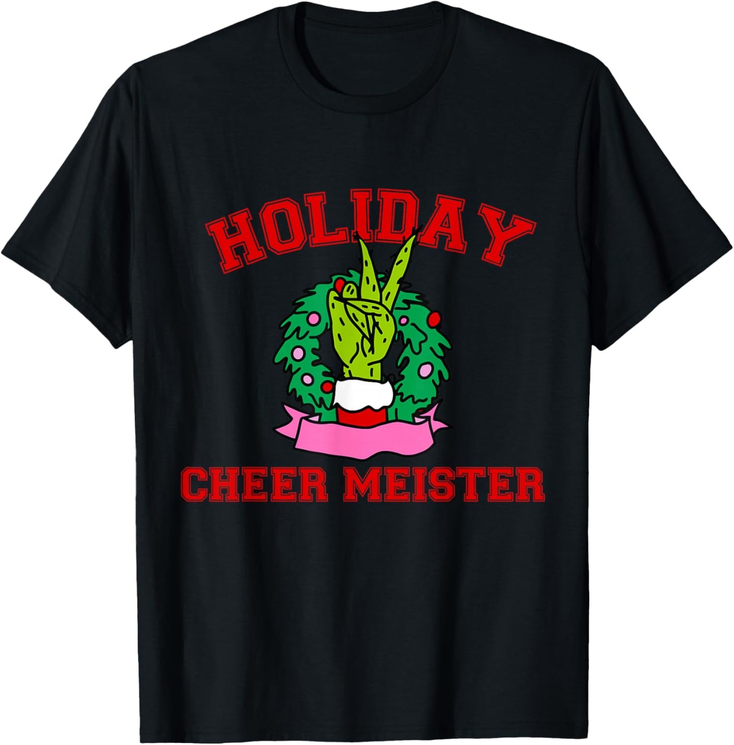 Holiday Cheer Meister Apparel T-Shirt - T-Shirt | Black