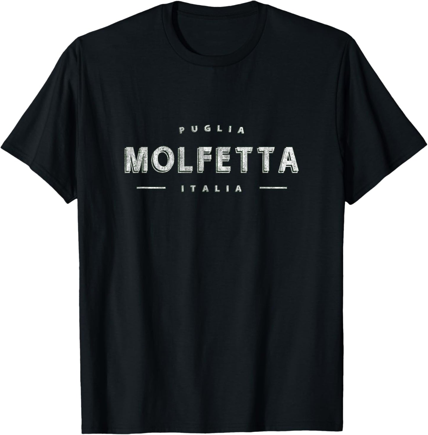 Molfetta Puglia Italy - Molfetta Puglia Italia T-Shirt - T-Shirt | Black