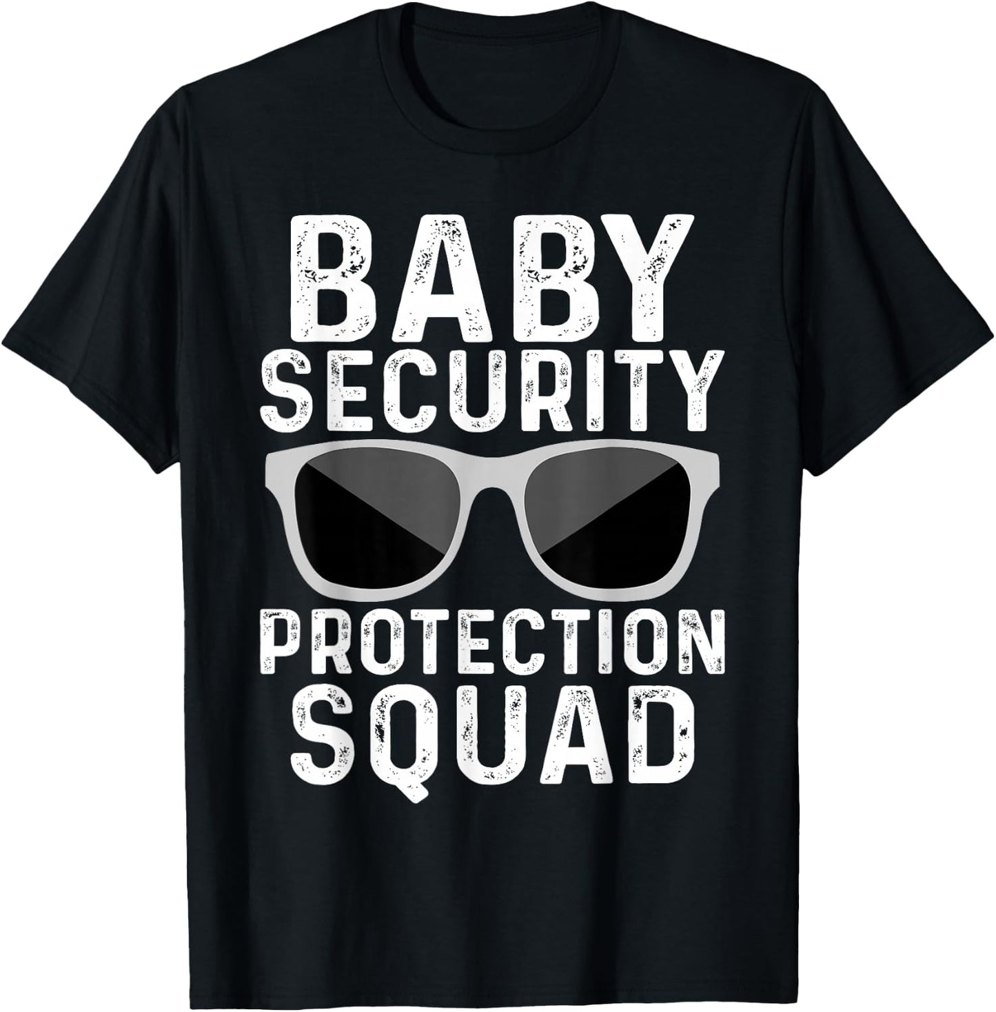 Baby Security Protection Squad Toddler Family T-Shirt - T-Shirt | Black
