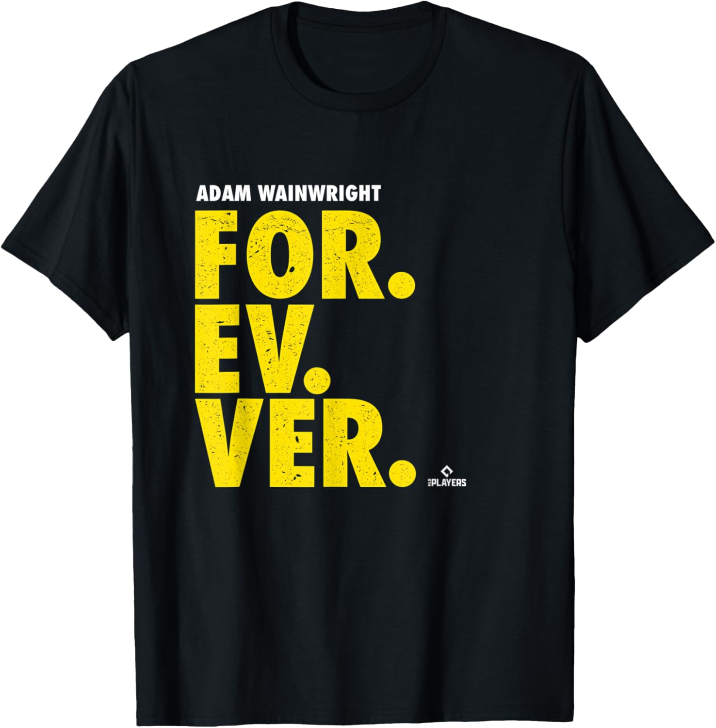 Adam Wainwright Forever Baseball Adam Wainwright St Louis T-Shirt - T-Shirt | Black