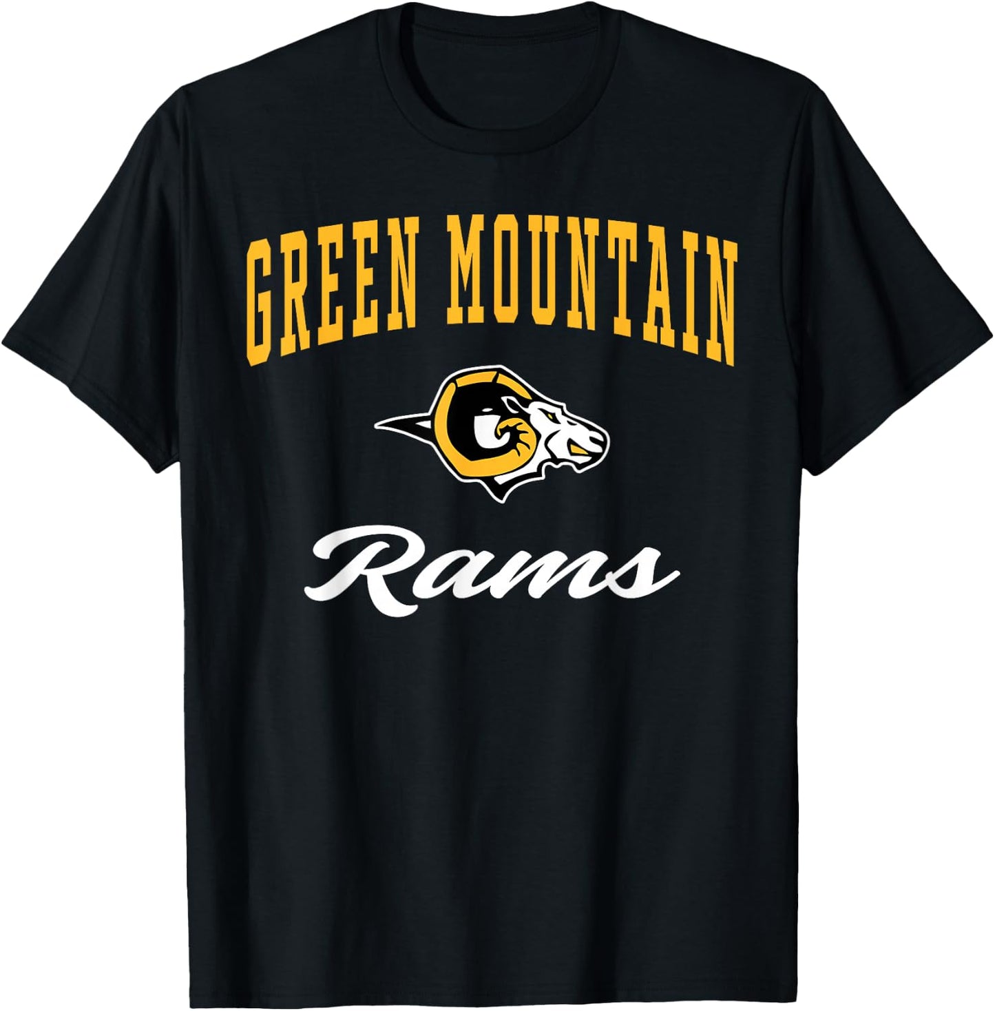 Green Mountain High School Rams C3 T-Shirt - T-Shirt | Black