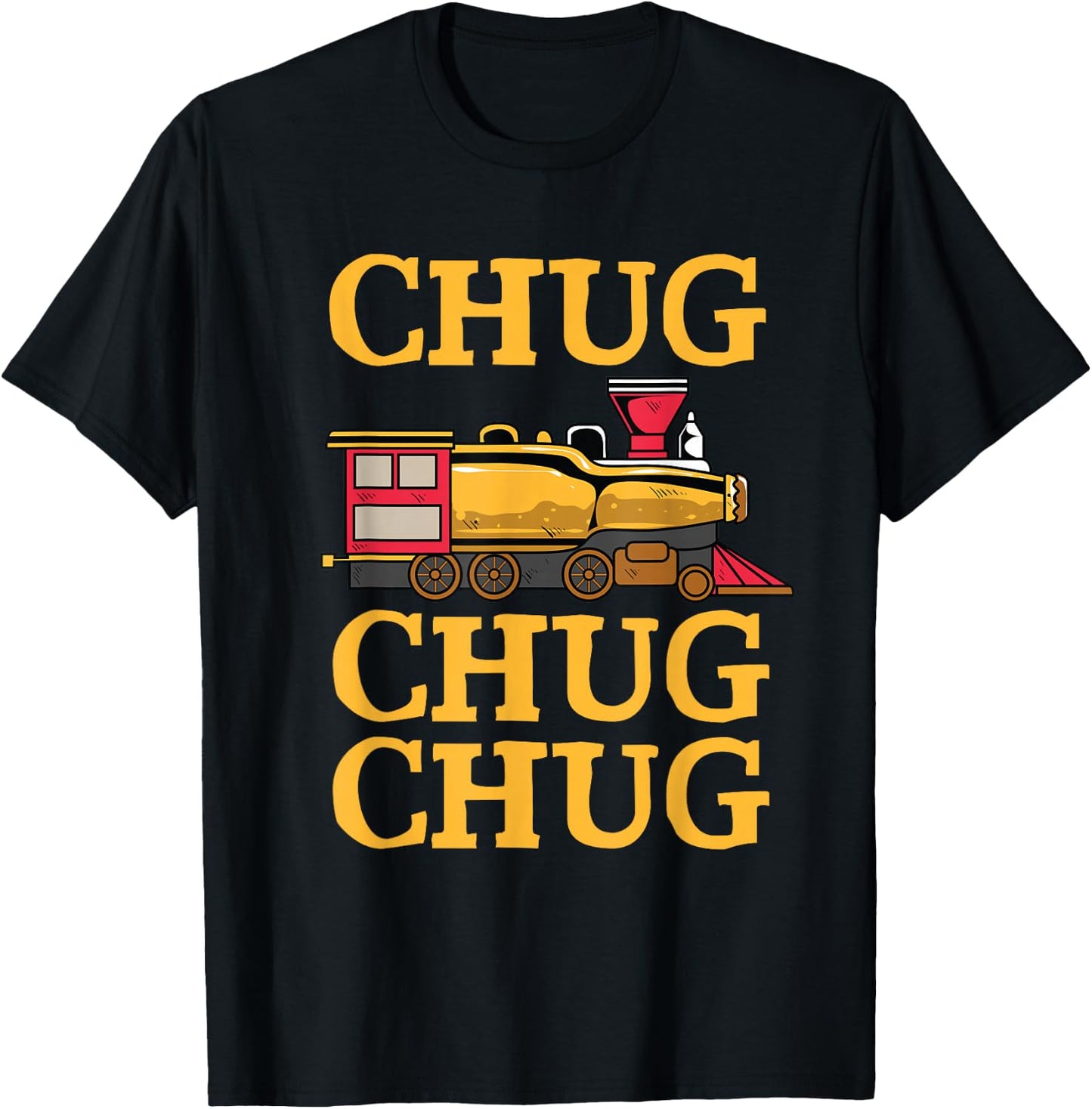 Train - Chug Beer Bottle - Depot Bar T-Shirt - T-Shirt | Black