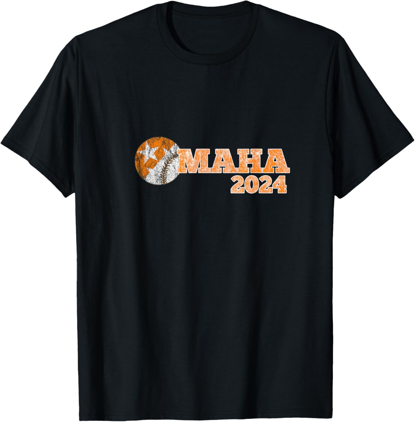 Fan of Tennessee In Baseball Going To Omaha T-Shirt - T-Shirt | Black