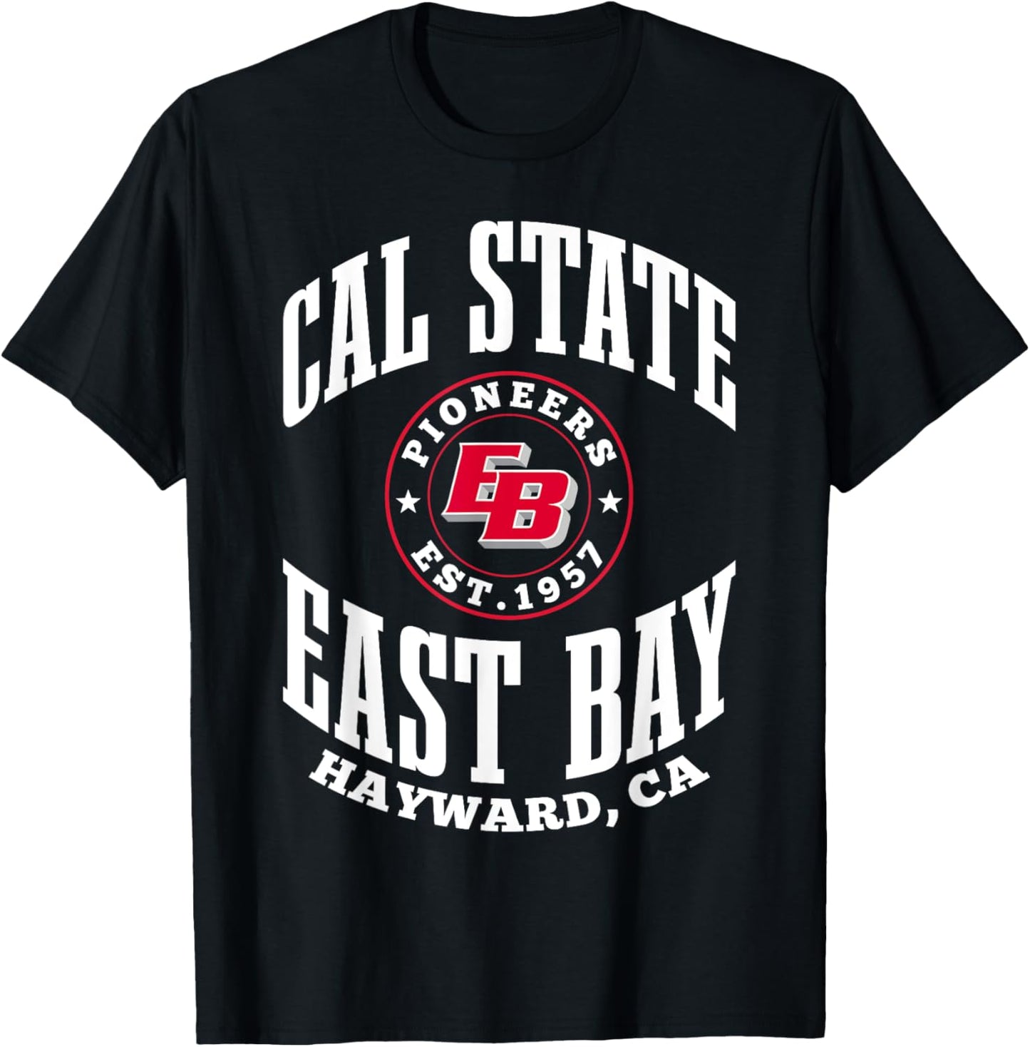 Cal State East Bay Hayward, CA EB Pioneers Est. 1957 T-Shirt - T-Shirt | Black