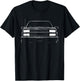 88-98 CK Truck GMT400 Front Grill Silhouette OBS T-Shirt - T-Shirt | Black
