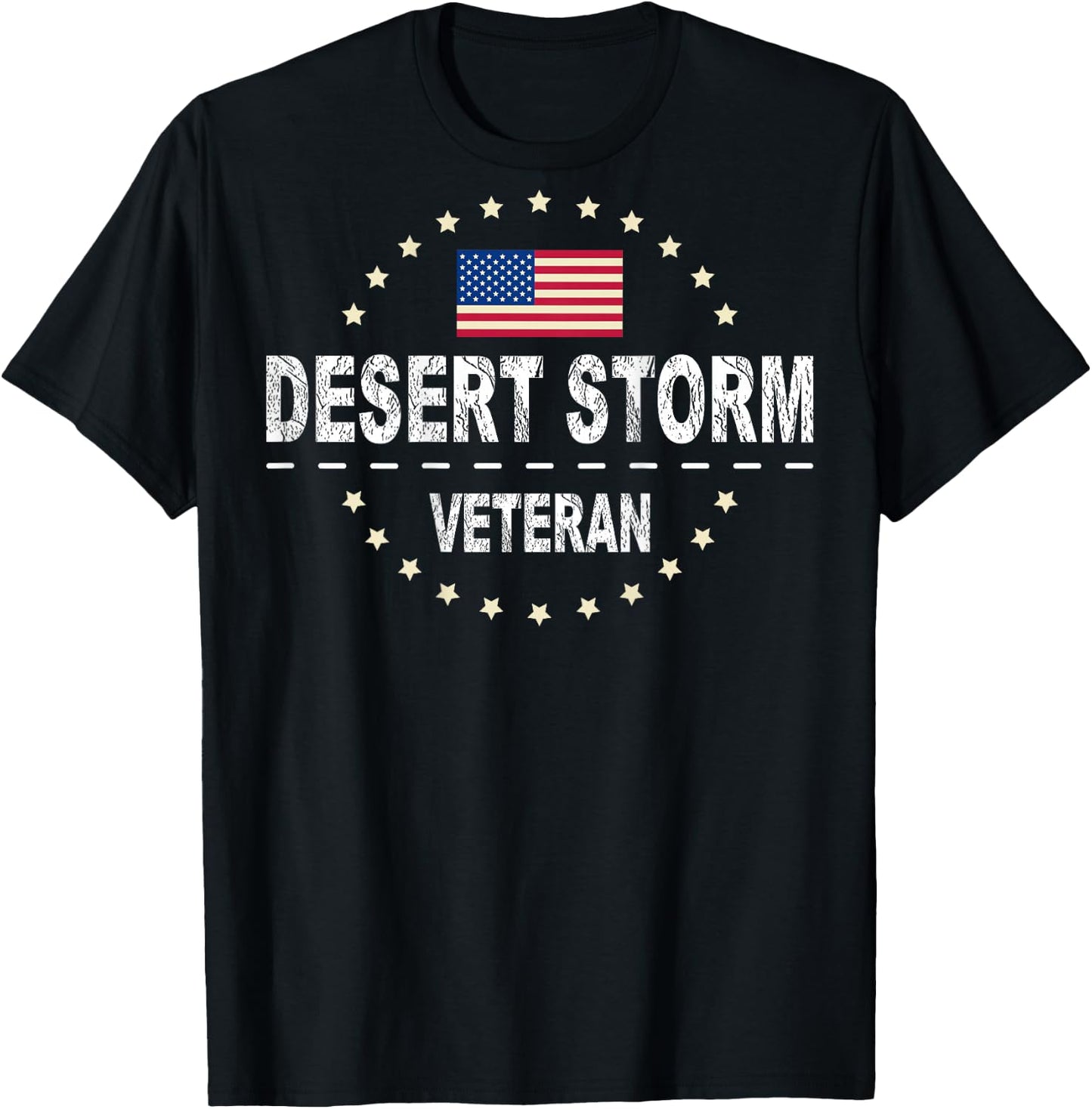 Operation Desert Storm Veteran T-Shirt - T-Shirt | Black