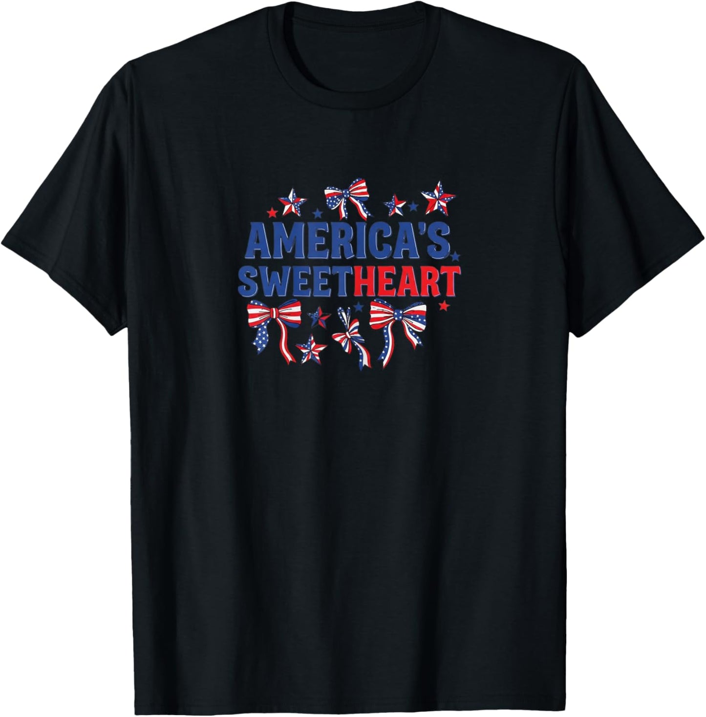 America's Sweetheart T-Shirt - T-Shirt | Black