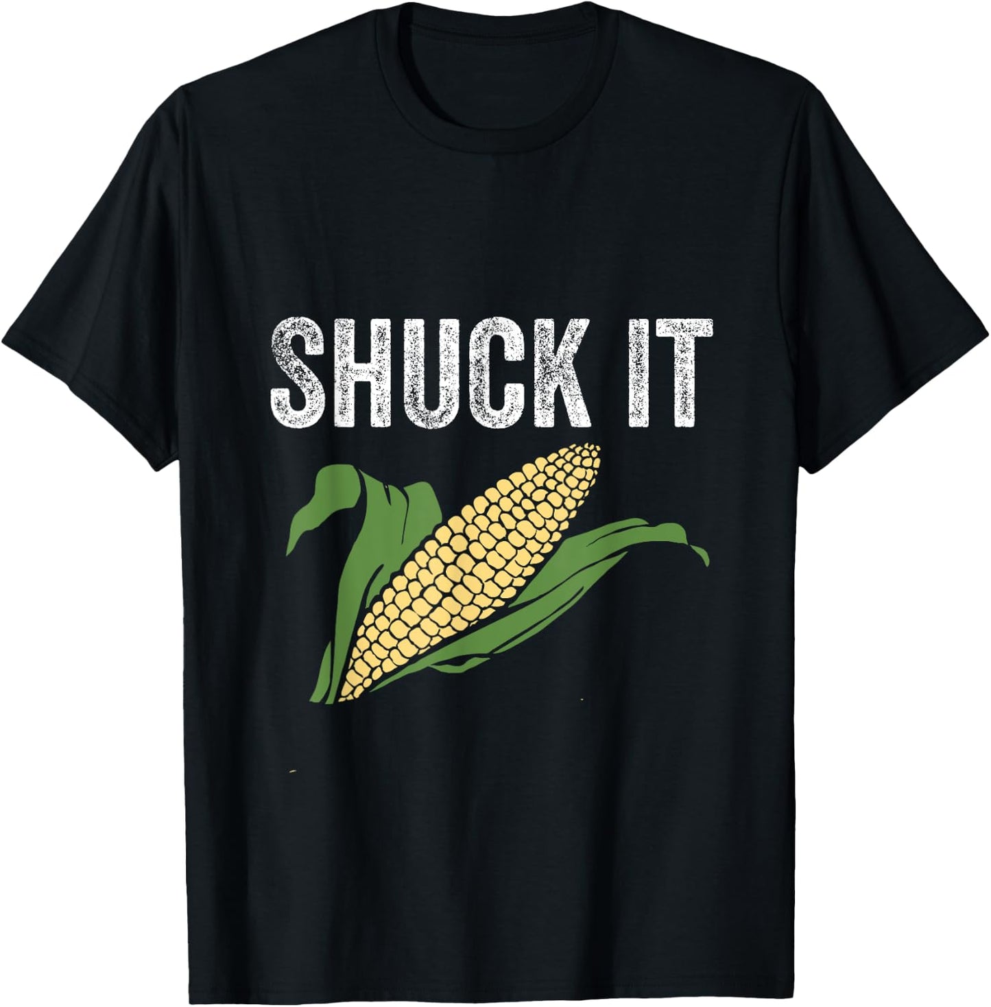 Shuck It Funny Farmer Corn Lover Market Festival Gift T-Shirt - T-Shirt | Black