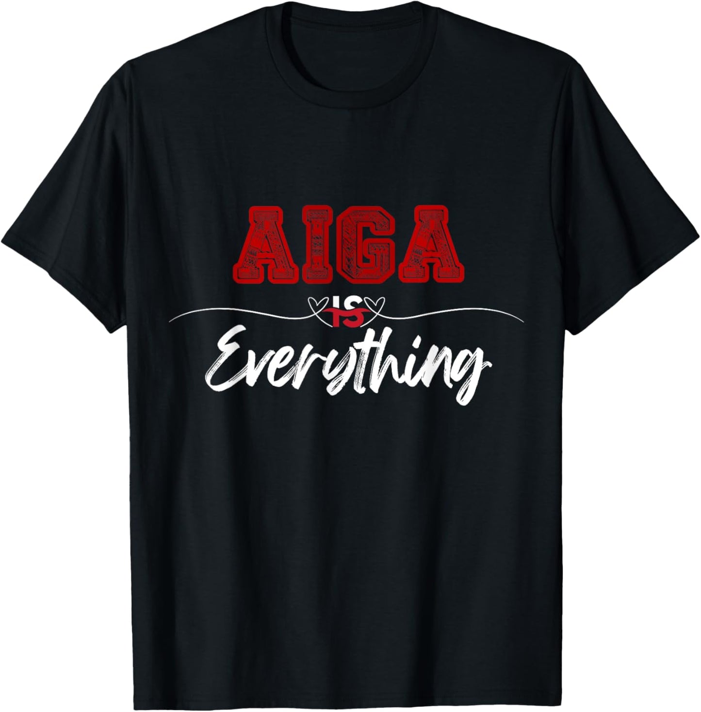 Pasefika Sunrise Samoa Aiga Is Everything Samoan Family Saying , Small, Black T-Shirt - T-Shirt | Black