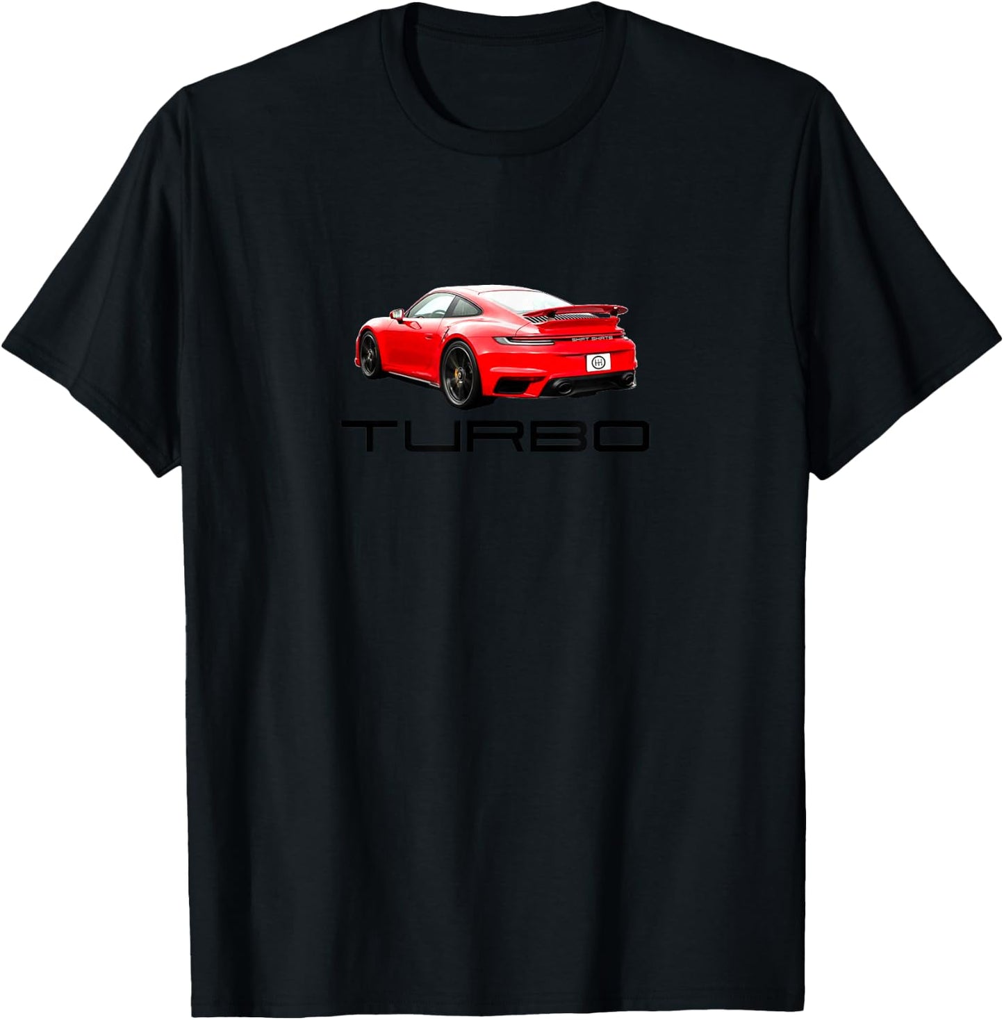 Everyday Supercar – 992 Turbo S (911) Inspired T-Shirt - T-Shirt | Black