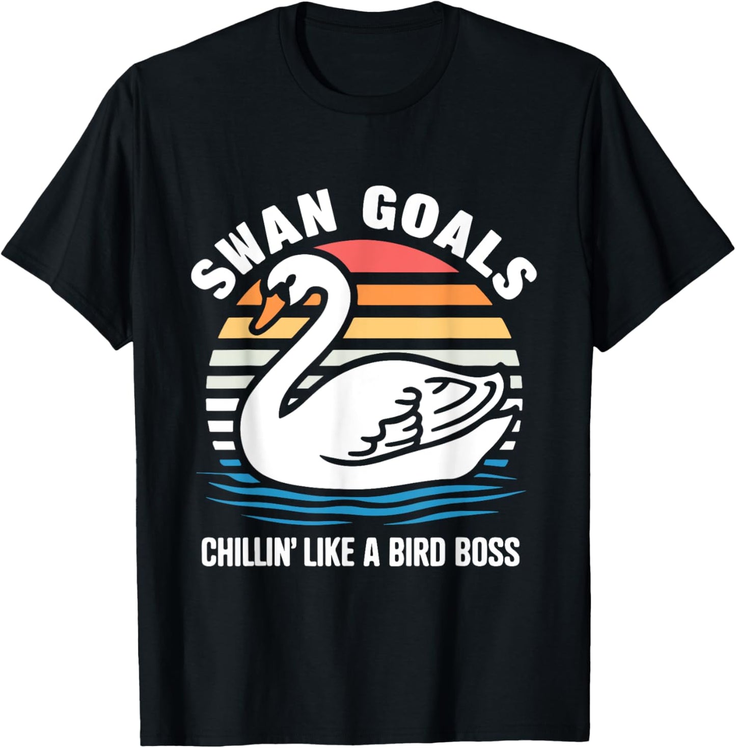 Swan Costume Lake Swan T-Shirt - T-Shirt | Black
