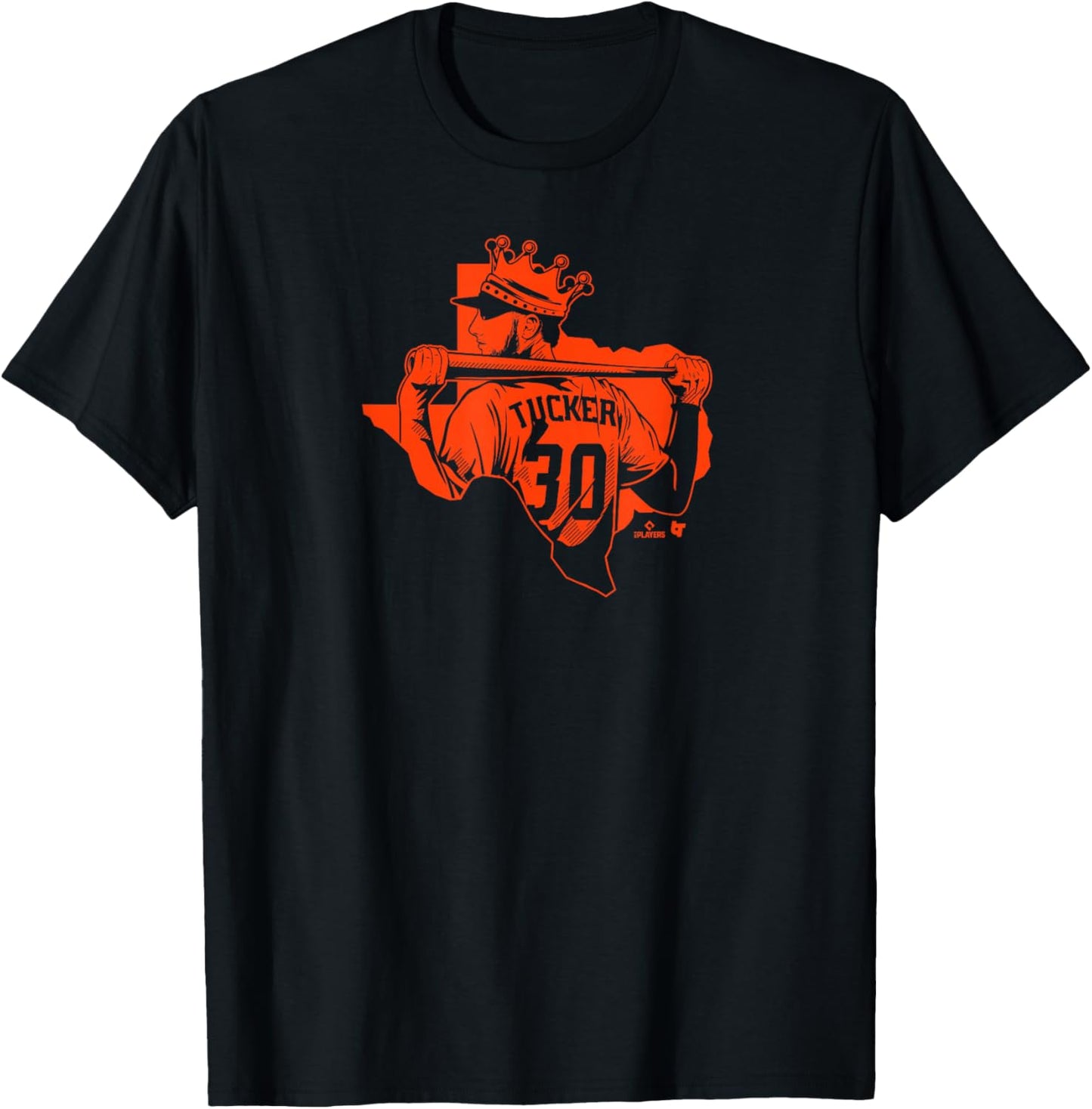 Kyle Tucker - King of Texas - Houston Baseball T-Shirt - T-Shirt | Black