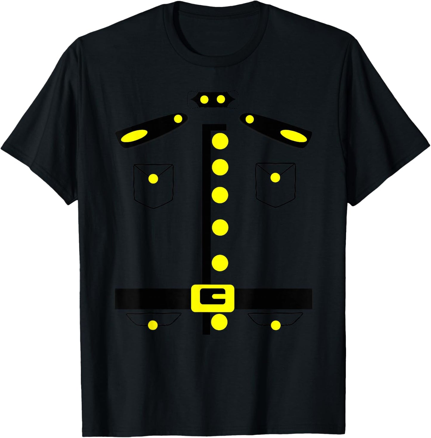 Royal Canadian Mountie Costume Canada Police RCMP T-Shirt - T-Shirt | Black