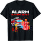 Kinder 6 Geburtstag Feuerwehr - 6 Jahre Junge T-Shirt - T-Shirt | Black
