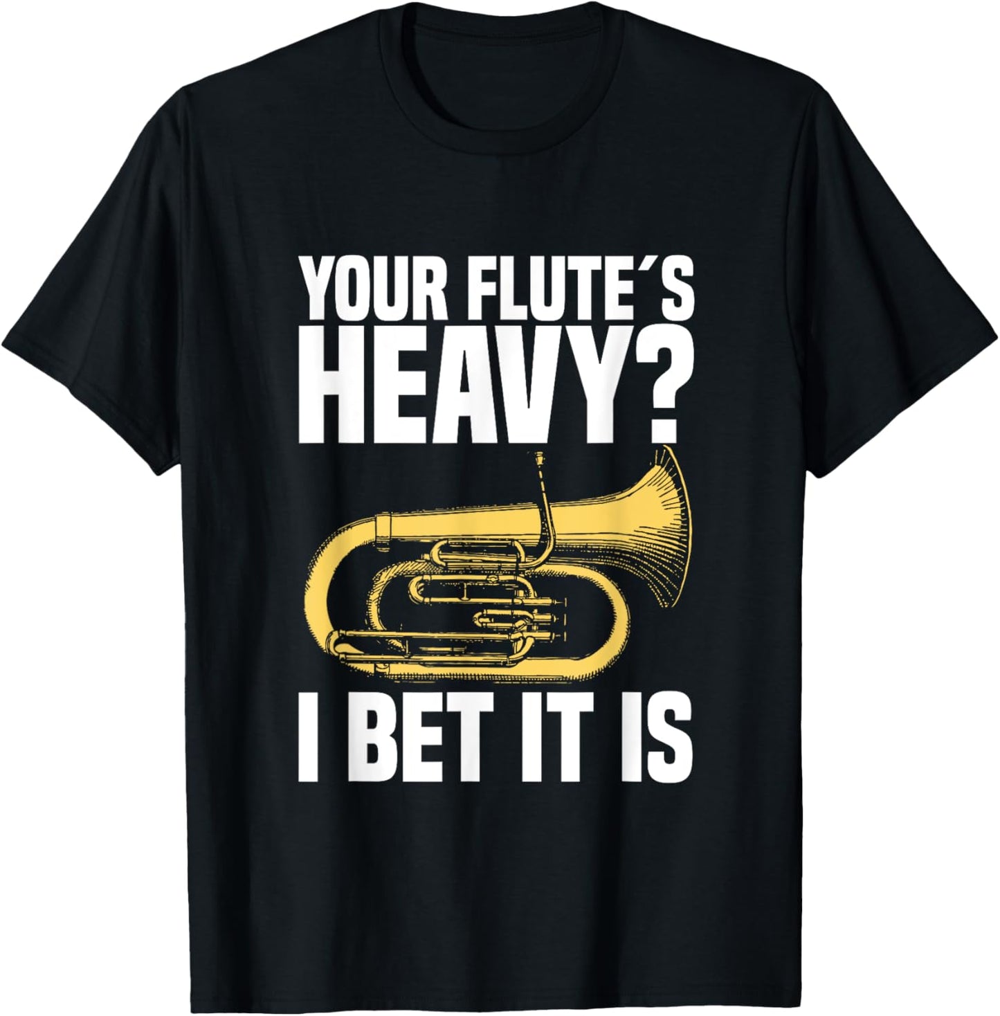 Euphoniumist Marching Band Director Brass Euphonium T-Shirt - T-Shirt | Black