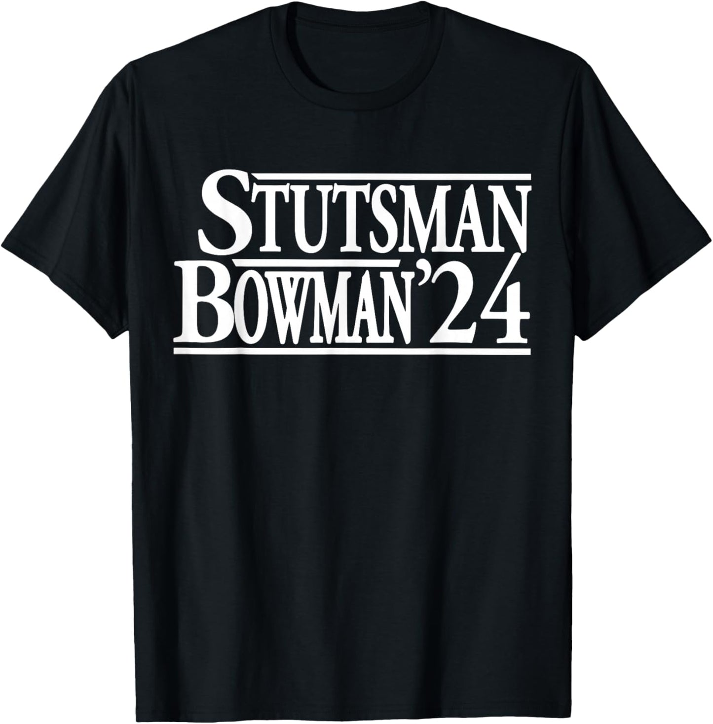 Stutsman Bowman '24 T-Shirt - T-Shirt | Black