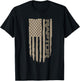 Wandering Wheels Raptor Truck American Flag T-Shirt - T-Shirt | Black