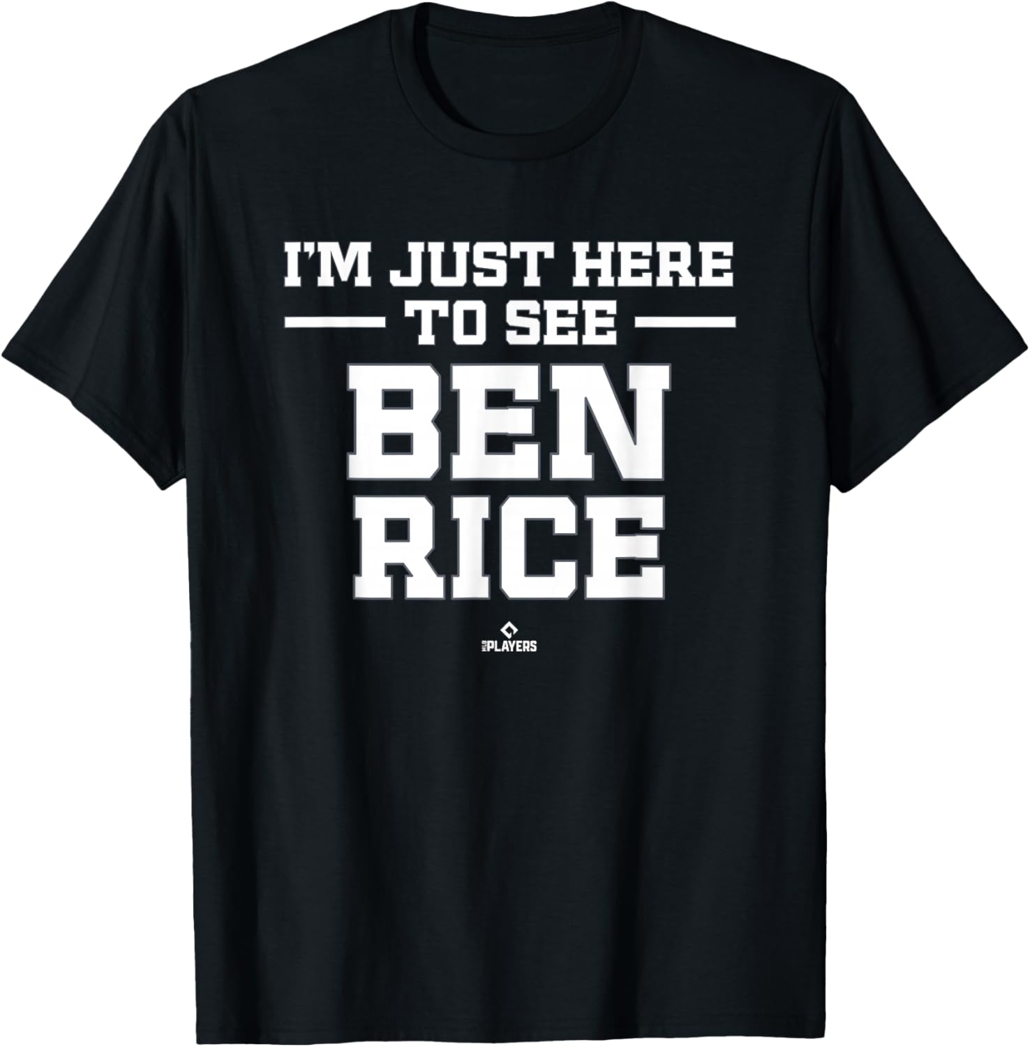 I'm Here to See Ben Rice Prospect Baseball Fan Gear T-Shirt - T-Shirt | Black