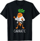 Carrate Karate Carrot Student Teacher Trainee Trainor Small T-Shirt - T-Shirt | Black