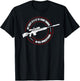 Vintage Armed Forces Military Funny Saying Veteran Sniper T-Shirt - T-Shirt | Black
