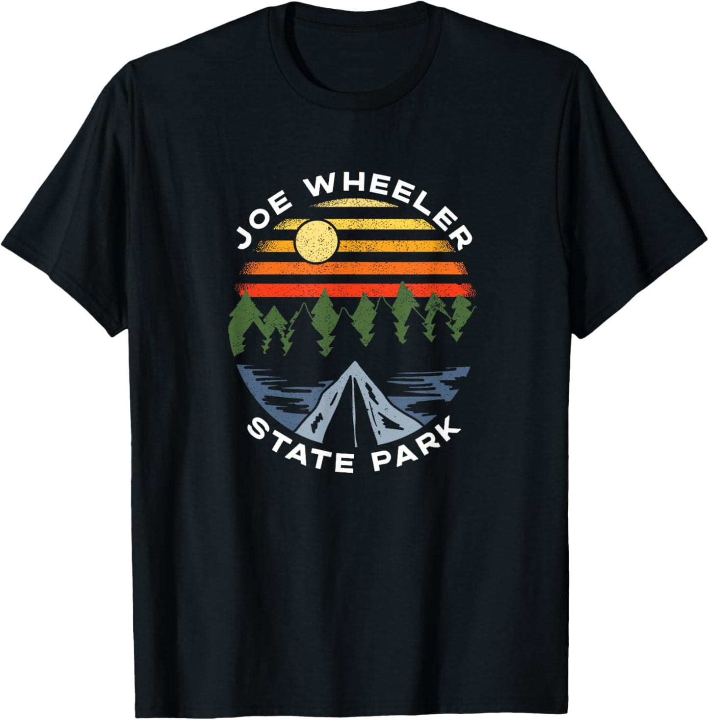 Joe Wheeler State Park Alabama Forest Vacation Souvenir T-Shirt - T-Shirt | Black