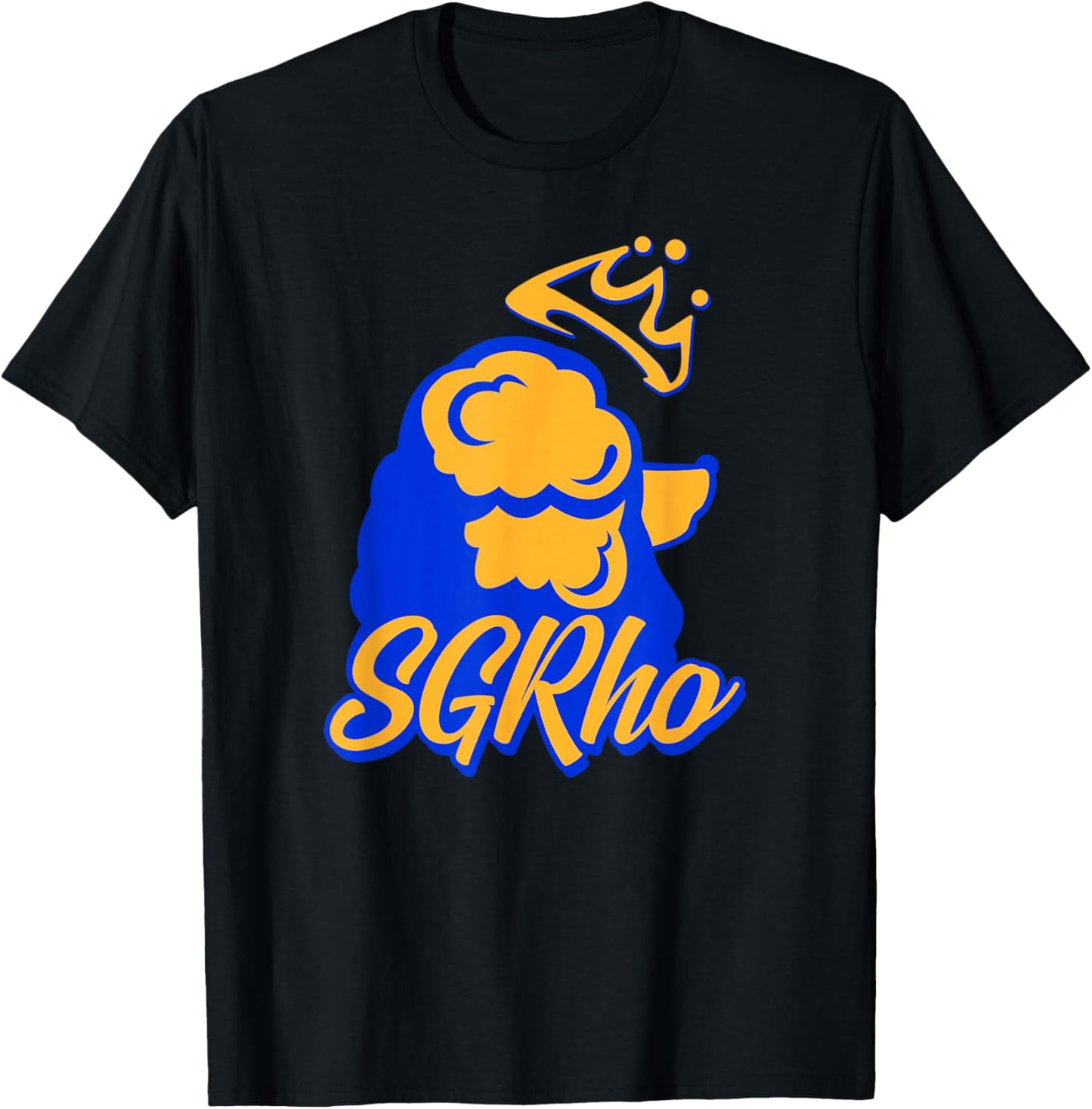 Sigma Gamma Rho Sorority Paraphernalia, Sigma Pretty Poodles T-Shirt - T-Shirt | Black