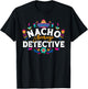 Nacho Average Detective Cinco De Mayo Matching Family T-Shirt - T-Shirt | Black