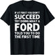 FORD Funny Surname Family Tree Birthday Reunion Idea T-Shirt - T-Shirt | Black