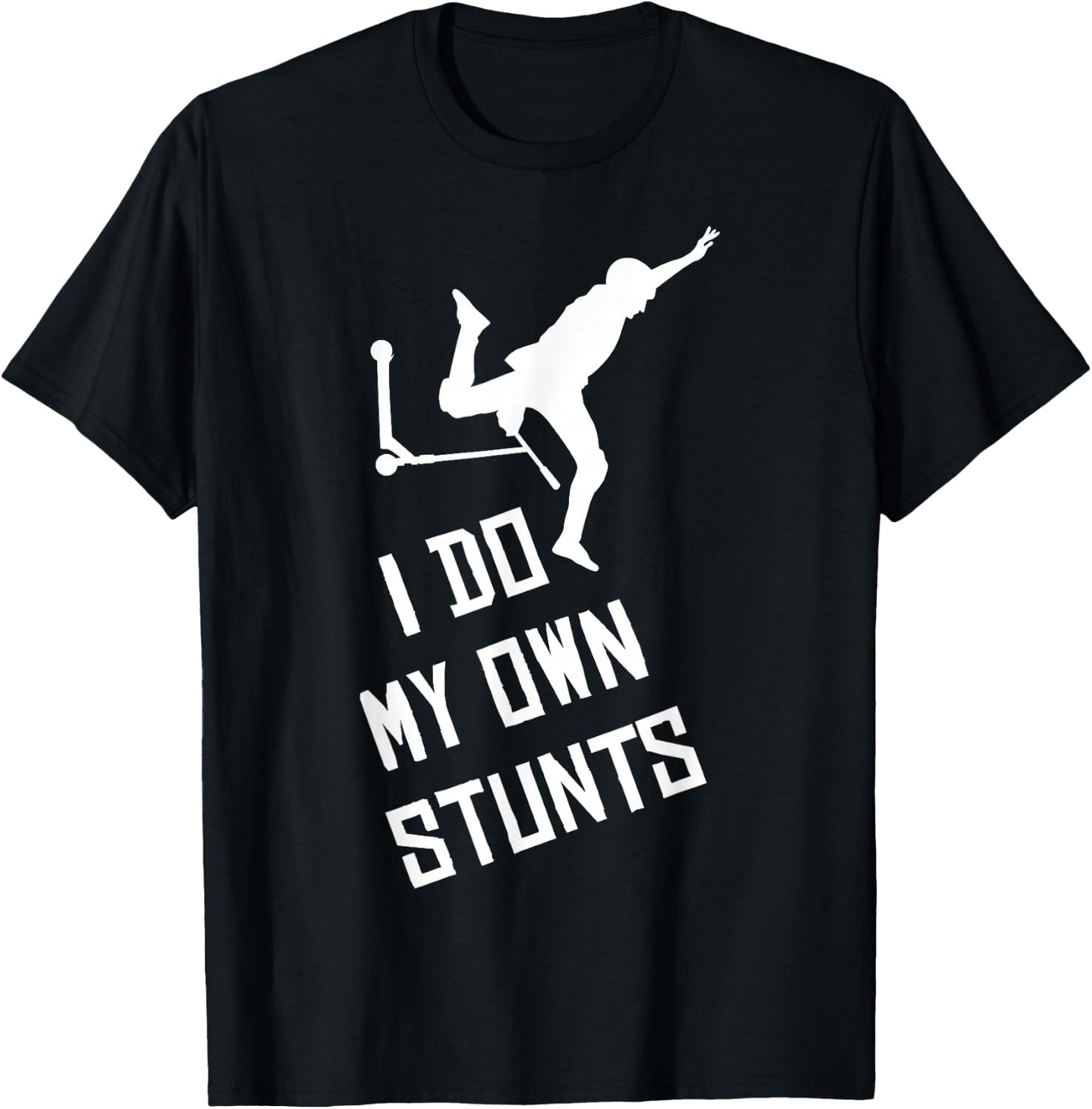 Scooter Stunt Saying Gift Children and Boys T-Shirt - T-Shirt | Black