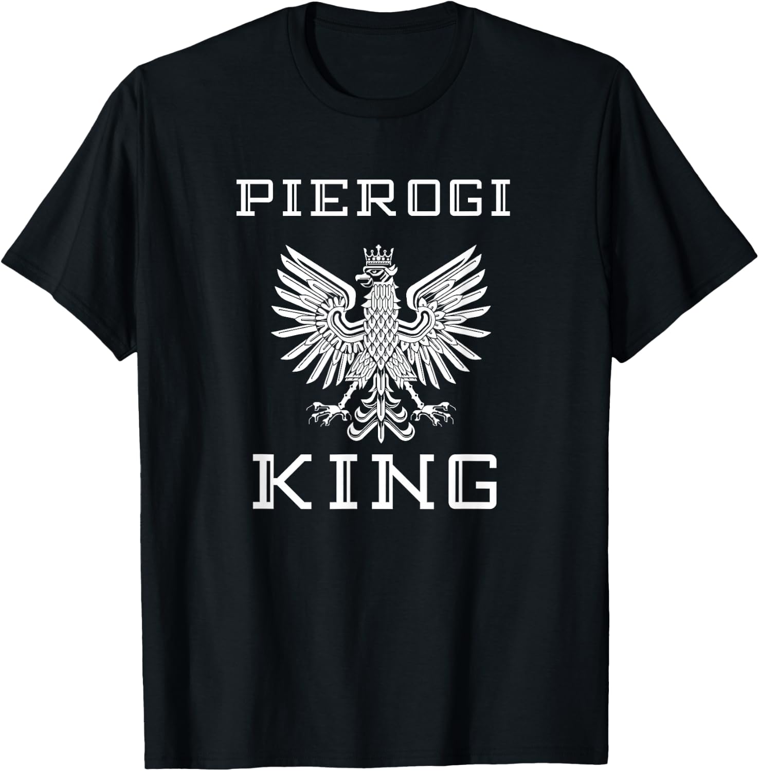 Pierogi King 2 T-Shirt - T-Shirt | Black
