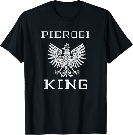 Pierogi King 2 T-Shirt - T-Shirt | Black
