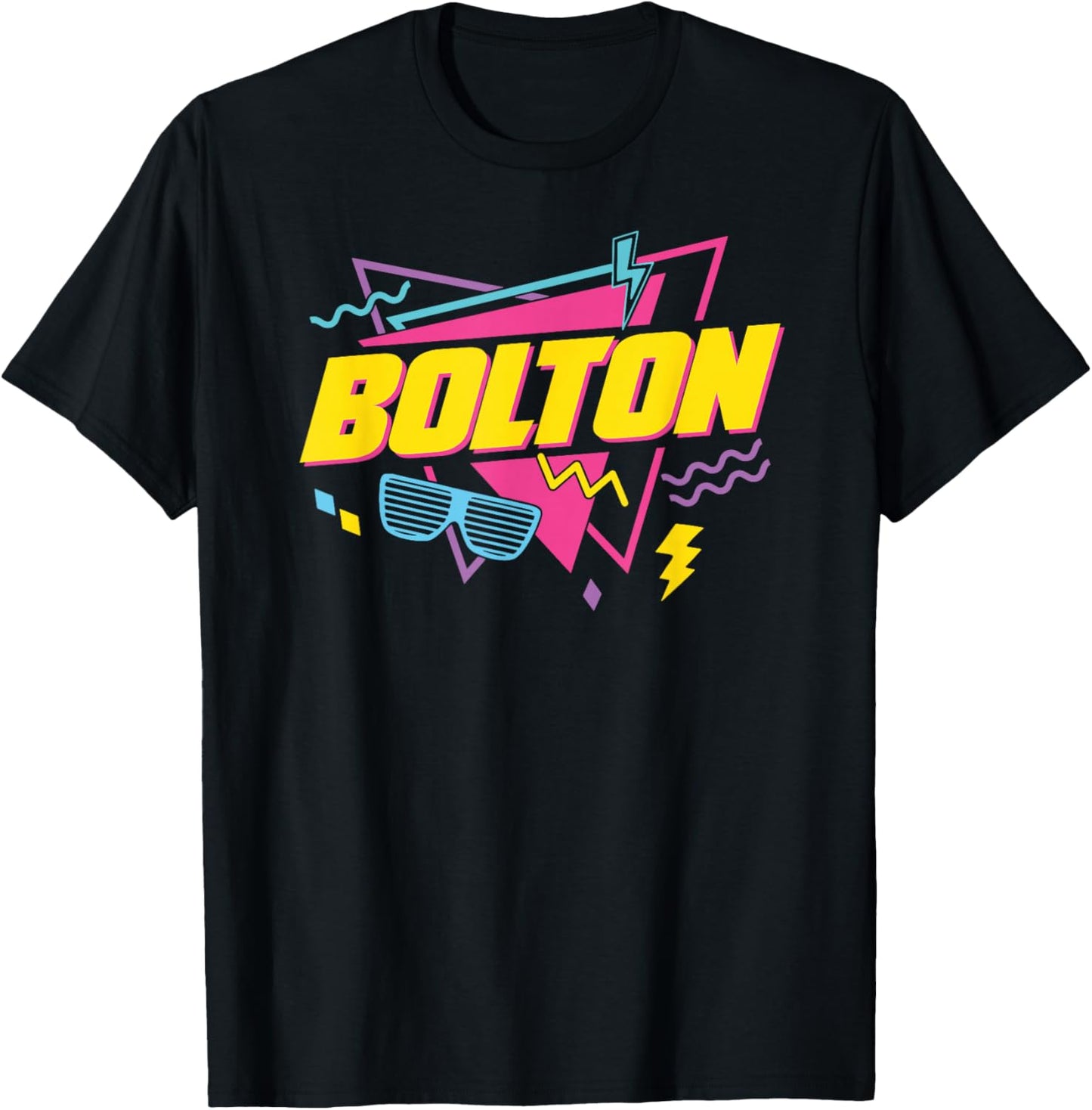 80s Bolton T-Shirt - T-Shirt | Black