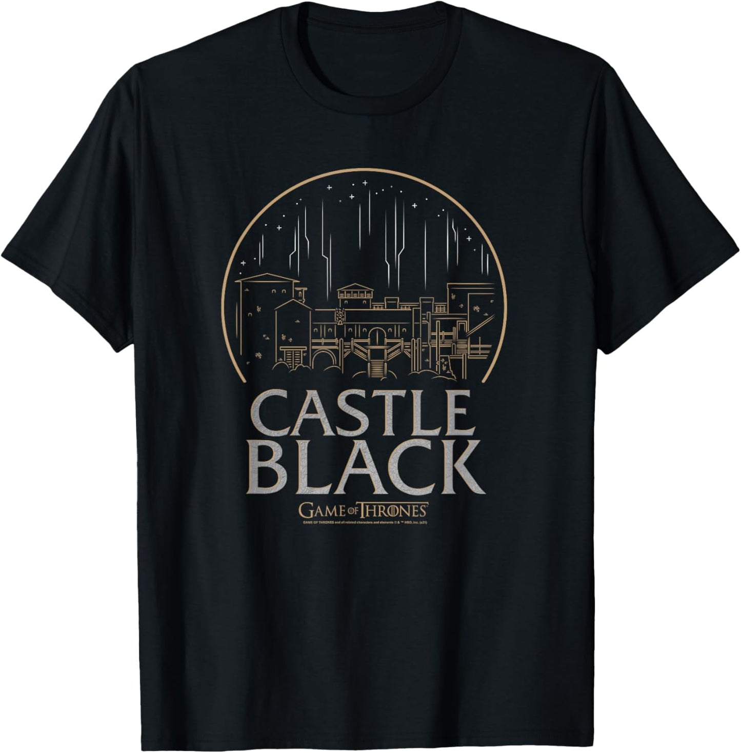 Game of Thrones Castle Black T-Shirt - T-Shirt | Black