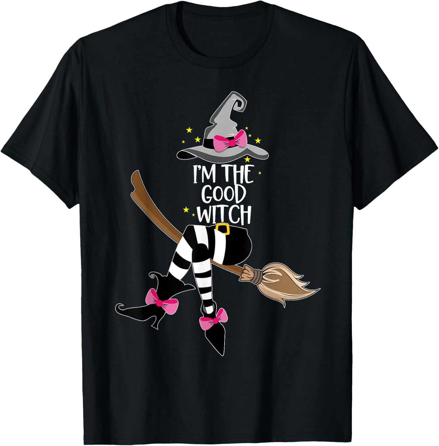 Im the Good Witch Shirt Halloween Matching Group Costume T-Shirt - T-Shirt | Black