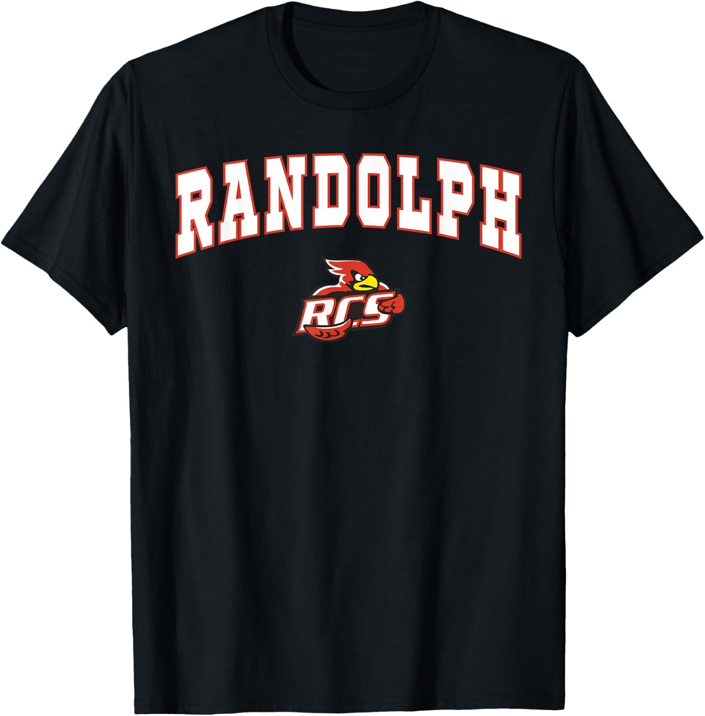 Randolph High School Cardinals T-Shirt - T-Shirt | Black
